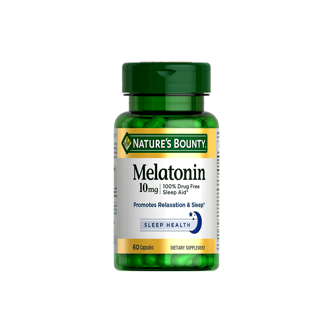 Nature's Bounty Melatonin 10mg – 60 Tablets | Drug-Free Sleep Support