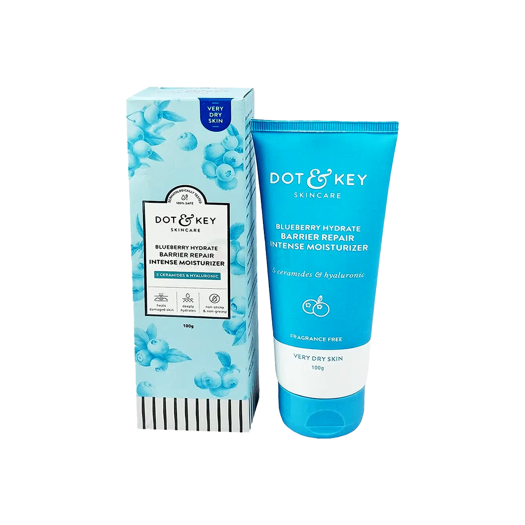 DOT & KEY Blueberry Hydrate Barrier Repair Intense Moisturizer (100g)