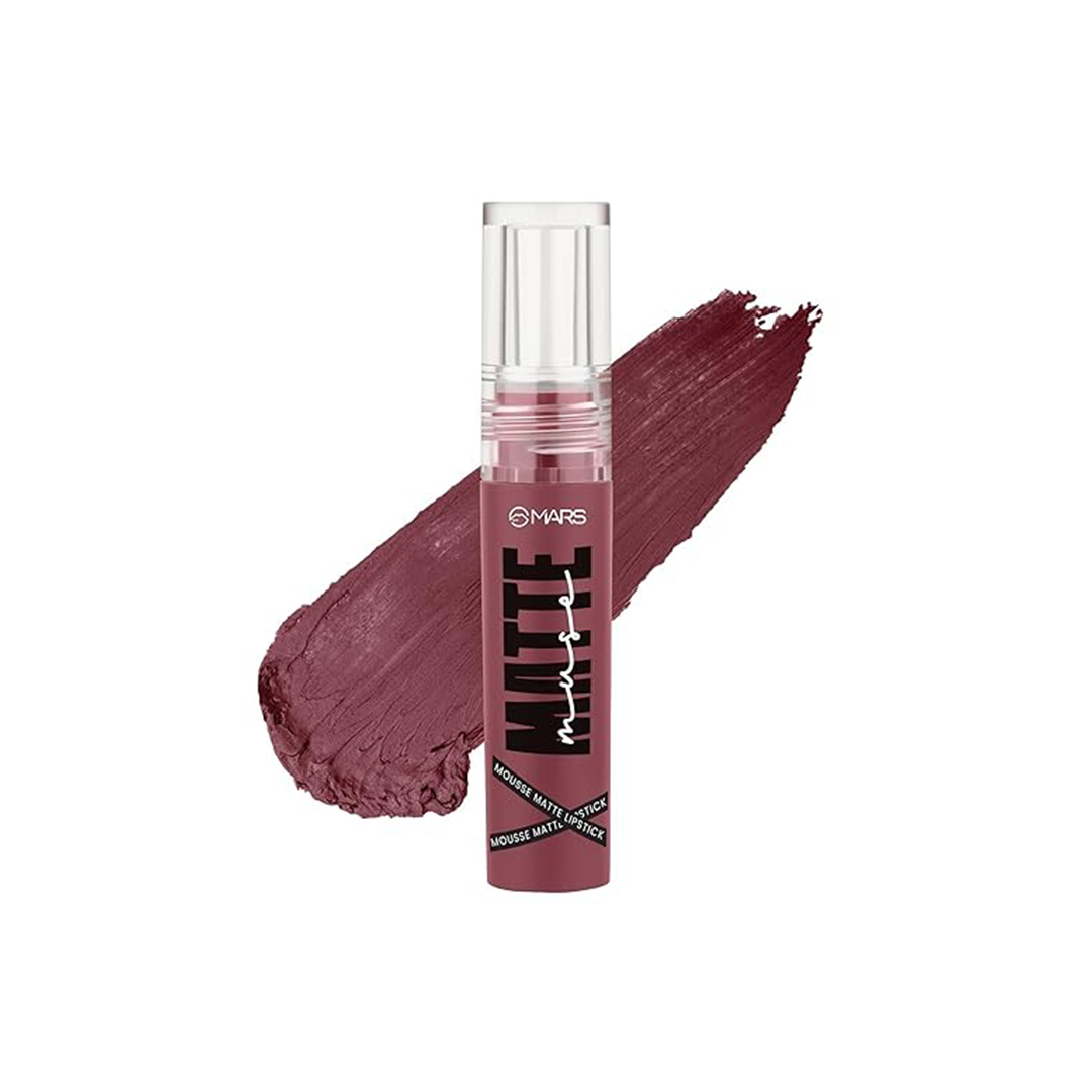 MARS Matte Muse Mousse Lipstick – 17 Glam Goddess (3ml)